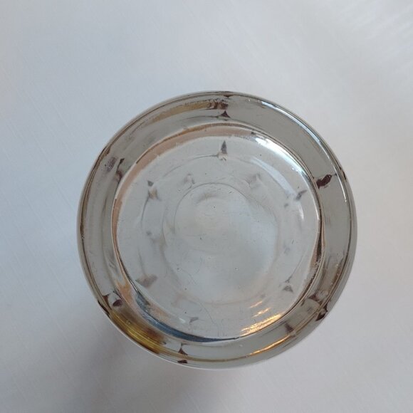 Mid Century Atomic Starburst Frosted Juice Glass VINTAGE - Picture 6 of 6